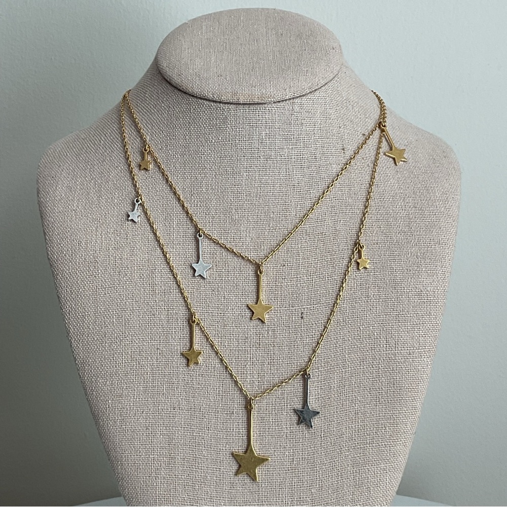 Madewell Stellar Star Layered Necklace